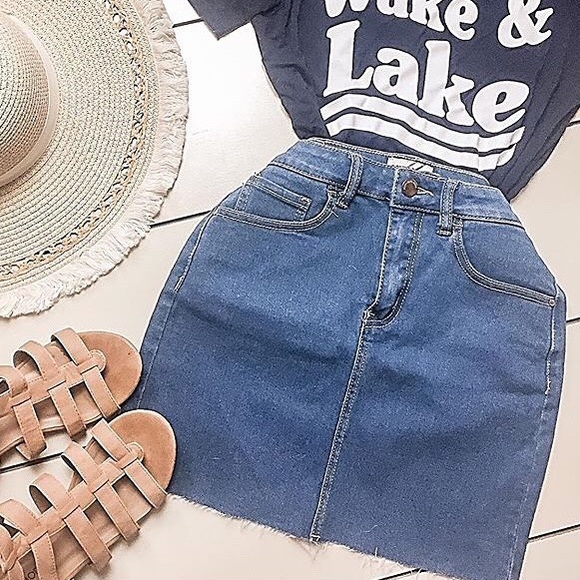 Dresses & Skirts - High Hopes Denim Skirt